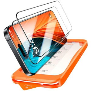 TORRAS �t�B���� For iPhone 15 Pro Max �K���X�t�B���� �q��F���K���X ���蕂���[�� 9H+�d�x �ČRMIL�K�i �S�ʕی� 10�{���� �ɍ׃x�[���Ή� ���E���h�G�b�W ���ȒP�\��t�� �����v��(Just One Pull)