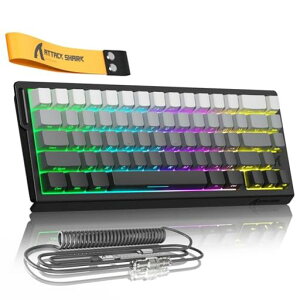 ATTACKSHARKxMAMBASNAKEX68HE�Q�[�~���O�L�[�{�[�h�A���s�b�h�g���K�[�Ή��A���C�X�C�b�`�A8000Hz�|�[�����O���[�g�A0.125ms���C�e���V�[�A0.01mmRT���x�A0�f�b�h�]�[���Asnap