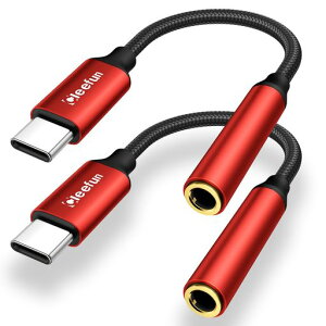 CLEEFUNUSBType-C3.5mmUSBC�C���z���W���b�N�ϊ��A�_�v�^�[DAC���ڃ^�C�vc�C���z���ϊ����y/�d�b/���ʒ��߃n�C���]�Ή�iPhone15�V���[�Y/iPad/iPad