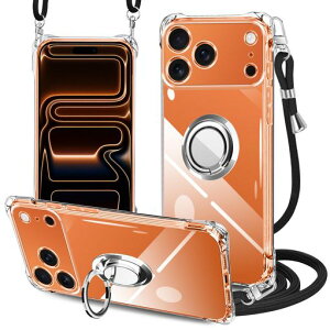 �ɓK������ iPhone 18 Pro Max / 17 Pro Max�p�� �P�[�X �N���A �V�����_�[ �ϏՌ� �c/�� 2WAY �΂߂���