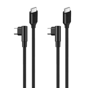USB-C&USB-C�P�[�u��L��(1m�u���b�N)�y2�{�g�zSLEIJAOOE�y60W�}���[�d/USB2.0�K�i/PD�Ή��z���ϋv�i�C����TypeC(CtoC)�P�[�u��100cm