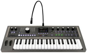 KORG(�R���O)�V���Z�T�C�U�[microKORG2�A�i���O���f�����O/�{�R�[�_�[/�R���p�N�g/�J���[�E�f�B�X�v���C/�d�r�쓮��/37��MK-2