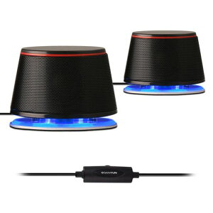 SanyunSW102PC�X�s�[�J�[5Wx2�������d�ቹ�剹�ʃp���t���o��3.5mm���͑Ή�USB���diPhoneAndroid�Ή��u���b�N