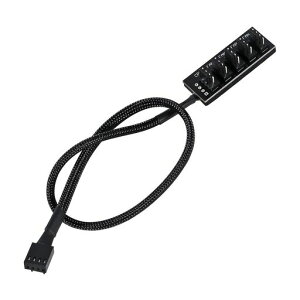 POTRRCIUSUER�t�@���d���P�[�u������PWM1-5����3�s����4�s���̃t�@���Ή�40cmPC�P�[�X��p�t�@���N�[���[�t�@�����ݗp�ґg�P�[�u��