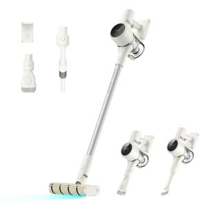 dreame(�h���[�~�[)R10Pure�|���@�R�[�h���X120AW�̋��͋z��60���A���ғ��������Z���X�gLED�Ɩ�Clean-to-EdgeTM�\�t�g���[���[�u���V�y��5�w��߃V�X�e���n�[�h�t���A�N���[�j���O���p�r�A�^�b�`�c