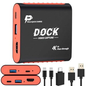 2-in-1Switch2/Switch/SteamDeck�Ή��L���v�`���[�{�[�h&�h�b�N-1080P60FPS�EUSB3.0�����E4KHDMI�p�X�X���[�EUSB-CPD100W�[�d�Ή�-�Q�[���^��E�����z�M�ɍœK