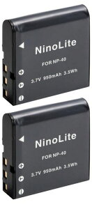 NinoLiteNP-40�݊��o�b�e���[2�Z�b�g�J�V�IEXILIM�Ή�np40casiox2_t.k.gai
