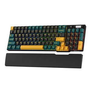 RKROYALKLUDGERK96RGB����ŁA90%96�L�[���C�����X3���[�hBT5.0/2.4G/USB-C�z�b�g�X���b�v�\���J�j�J���L�[�{�[�h�A���X�g���X�g�t���A�{�����[���R���g���[���A�\�t�g�E�F�A�A��e�ʃo�b�e���[�c