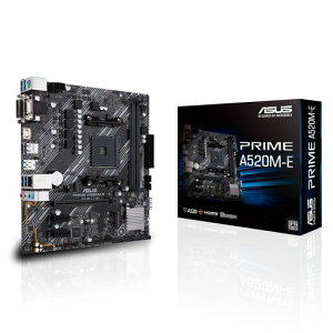 AsustekComputerPrimeA520M-EAMDA520(RyzenAM4)????ATX??????M.2??1GB??????HDMI/DVI/D-SubSATA6GbpsUSB3.2Gen2