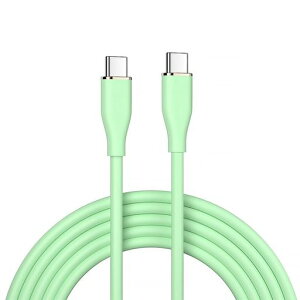 CY �J���t�� USB-C 480Mbps �^�C�vC �I�X-�I�X �P�[�u�� ���\�t�g ������ 65W �n�C�p�[�X�[�p�[�t���L�V�u���R�[�h (�O���[�� 200cm)