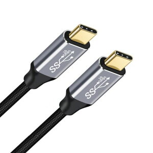 UC-124���X�g�B 0.5M 10Gbps USB-C USB3.1�^�C�vCGen2�I�X-�I�X�f�[�^�r�f�I100W�P�[�u��(�^�u���b�g�A�d�b�A���b�v�g�b�v�p��E�}�[�J�[�t��)