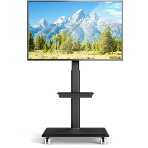 Rfiver�e���r�X�^���h�L���X�^�[�t��tv�X�^���h32-70�C���`�Ή�tvstand�Ǌ񂹃e���r�X�^���h�n�C�^�C�v�������߉\�ؐ��x�[�X�I�t���ω׏d35kgVESA400X400�Ɩ��p�W���p�Ɨp