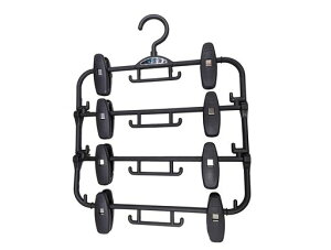 �T���t�W �m���n���K�[ E-SENSE �X�J�[�g�n���K�[DX4�i �u���b�N ��340mm ���{�� �Ղ����Ȃ� 4�i �ȃX�y�[�X �Y�{�� �p���c �W�[���Y �X�J�[�g�Ђ��|���t�b�N�t�� ���b�N�� ���ׂ�ɂ��� ���c