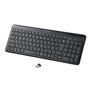 �G���R�� ���C�����X�L�[�{�[�h �É� �e���L�[�t ���^�R���p�N�g�T�C�Y Windows ChromeOS macOS�Ή� �u���b�N TK-QT30DMBK