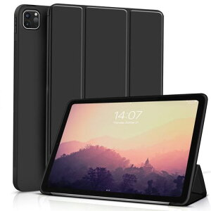 KenKeiPadPro11�C���`�P�[�X��4/3/2����(2022/2021/2020���f��)���y�ʔ��^�_�炩���V���R��TPU�ގ������h�~�J�o�[3�i�K�܂��݉X�^���h�}�O�l�b�g�t�������X���[�v�@�\�V�^��iPad