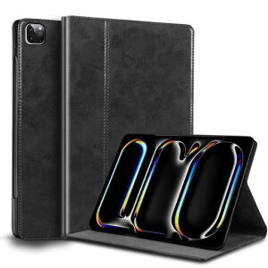 GexmilforiPadPro13�C���`M52025/M42024�P�[�X�������U�[���A�W���X�^�u���X�^���h�ϏՌ����Ռ��h�~�蒠�^�ی�I�[�g�X���[�v/�E�F�C�N�h���V���v��������ꃌ�U�[�P�[�X�u���b�N