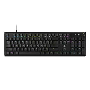 CORSAIR K70 CORE ���j�A RGB �Ԏ��Q�[�~���O�L�[�{�[�h �L�[�L���b�v�����\ ���{��z�� �u���b�N CH-910971E-JP