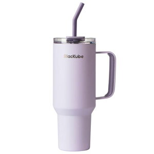 Blackube�^���u���[��e��1200ml�^��f�M24���ԕۗ�ۉ����ڂ�Ȃ��X�g���[�t���^���u���[�n���h��&�W�t���L��������ꐴ���ȒP�A�E�g�h�A/�E��p���C���b�N�~�X�g