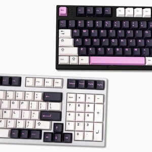 White Purple�L�[�L���b�v�Z�b�g�`�F���[�v���t�@�C�� Doubleshot�J�X�^���L�[�L���b�v Cherry MX 60% 65% 70% 75% 95%���J�j�J���Q�[�~���O�M�A�p253�L�[