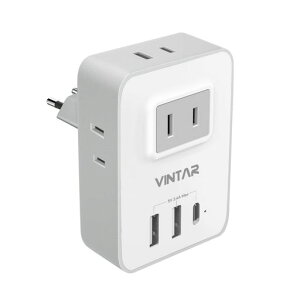 �ϊ��v���OC�^�C�vVITNAR�C�O�ϊ��v���O�d���ϊ��A�_�v�^�[�R���Z���g�R���o�[�^AC�R���Z���g4��USBA�|�[�g2��TypeC�|�[�g1�؍��A�X�y�C���A�h�C�c�x�g�i���A���[���b�p�Ȃ�(1PCS)