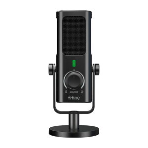 FIFINE�R���f���T�[�}�C�NUSB�}�C�N192KHz/24bit�P��w�����m�C�Y�y�����[�J�b�g�X�C�b�`�_�C���N�g���j�^�����O��~�b�N�X�\���R�[�f�B���O/��^/����z�M/�|�b�h�L���X�g/����/DTMProfile3