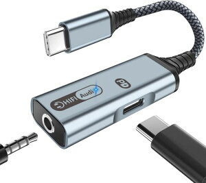 �^�C�vC�C���z���ϊ��A�_�v�^PD60W�}���[�dTypeCto3.5mm�C���z���ϊ��P�[�u��DAC����32bit/384kHzHi-Fi�����[�d�������y�Đ�/�����ʘb/���ʒ��ߑΉ�iPadPro/Galaxy