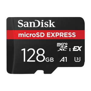 SanDiskmicroSDExpress�J�[�h�A12GBmSD�J�[�h�A�ǂݎ�葬�x�ő�880MB/�b�A�������ݑ��x�ő�480MB/�b�A������������100MB/�b�ASanDisk