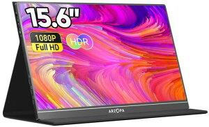 ARZOPA15.6C`oCfBXvC^yʔIPSpl1920x1080FHDHDRΉUSBC/miniHDMIXs[J[X}z/PC/Mac/XCb`ڑ\X^hJo[tݑΖpS1
