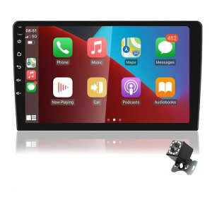 10�C���`��Android8.1���j�o�[�T���J�[���W�I�A���h���C�h�J�[���W�I�v���[���[GPS�i�r�Q�[�V����WIFI���A�r���[�J�����t��BluetoothMP5�v���[���[