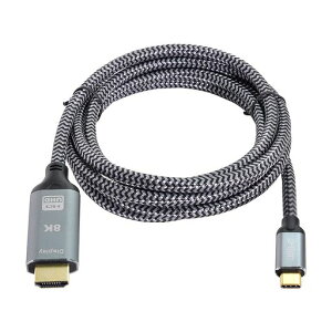 CableccUSB4USB-CType-C�\�[�X����HDMI2.0�f�B�X�v���C8KUHD4KDP����HDMI�I�X���j�^�[�P�[�u���R�l�N�^1.8m6�t�B�[�g