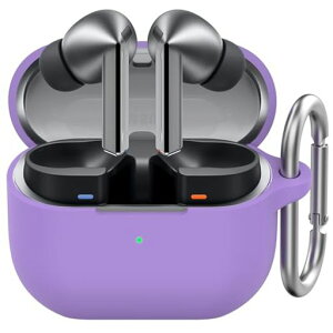 AhaStyle�V���R���P�[�XSamsungGalaxyBuds3FE(2025)/Buds3/Buds3Pro(2024)�Ή��ϏՌ��t���v���e�N�V�����X�L���P�[�X�J�o�[SamsungGalaxyBuds3�V���[�Y�݊�