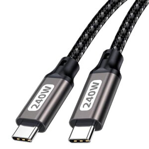 USBC�P�[�u��3M240WPD3.1���}���[�dUSBTypeC�P�[�u�����ϋv�i�C�����m�[�g�p�\�R��/�X�}�[�g�t�H��/MacBookPro/iPadPro/Xperia/Galaxy/Pixel���^�C�vC�Ή�