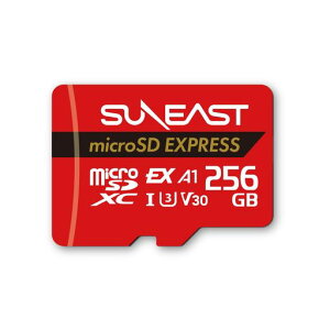 SUNEAST microSD Express 256GB �ő�Ǎ��]�����x890MB/s �ő发���]�����x750MB/s ������Z�pmicroSD�J�[�h Switch2���쌟�؍ς� Class10 U3 V30 UHS-I A1