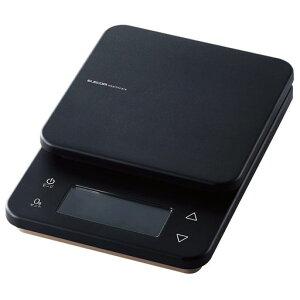 �G���R�� �L�b�`���X�P�[�� �ő�3kg �ŏ�0.5g�\�� �y �J�����[�v�� (����+�Y������2��o�^) �o�b�N���C�g�t 0g�\�� �����d���I�t �z �u���b�N HCS-KSA02BK