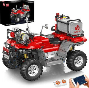 Mould King 23003 ���h���X�L���[�o�C�N �r���f�B���O�u���b�N 2100�s�[�X �d��4���[�^�[���� ��^�o�C�N�͌^ 8�Έȏ� �q��/��l���� �M�t�g