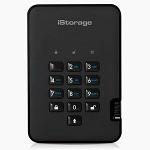 iStoragediskAshur2HDD5TB�u���b�N-���S�ȃ|�[�^�u���n�[�h�h���C�u-�p�X���[�h�ی�A�h�o�A�h���A�|�[�^�u���A�R�p�O���[�h�̃n�[�h�E�F�A�Í���USB3.1IS-DA2-256-5000-B