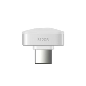 SUNEAST �O�t��SSD USB-C�ڑ� Portable SSD Nano(Android/iPadOS/iOS/Mac/Windows11�Ή�) �z���C�g [512GB /�|�[�^�u���^] SE-PS512G2LNN1WF