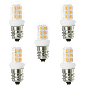 E12 LED �d�� 2W ���ۓd���^�C�v 20W�n���Q�������v���� 200LM E12 ���� �d���F3000K C7 ��铔,���`���Ή�,�ȃG�l�^�C�v(5��)