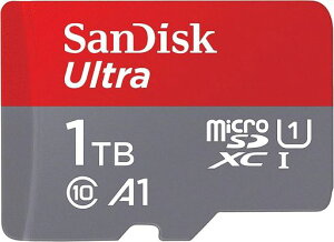 SanDisk(�T���f�B�X�N)1TBUltramicroSDXCUHS-I�������[�J�[�h�A�_�v�^�[�t��-�ő�150MB/�bC10U1�t��HDA1MicroSD�J�[�h-SDSQUAC-1T00-GN6MA[�V�o�[�W����]