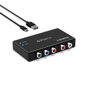 Portta�A�i���O�R���|�[�l���gRGB����toHDMI�o�͕ϊ��R���o�[�^�[5RCAYPbPrtoHDMIVideoConverterRGBtoHDMIAdapterCompatiblewithPS2