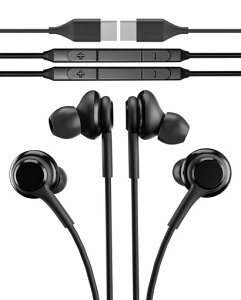 USB C �w�b�h�t�H�� Type C�W���b�N �C���t�H��(2�p�b�N)�}�C�N�t�� �w�b�h�Z�b�g �T���X�� Galaxy S20 S21 S22 S23 Ultra Note 10 20 Z Flip �R���s���[�^ Chromebook