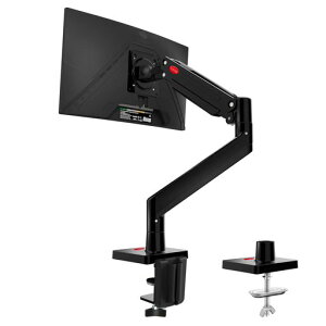 ZZ-EdgePC���j�^�[�A�[���t���f�B�X�v���C�A�[���V���O���A�[��22~40�C���`�Ή��ω׏d2~12kg�K�X�X�v�����O���O�����b�g��&�N�����v��VESA75*75mm100*100mm�Ή����p�x���߉\�u���b�N