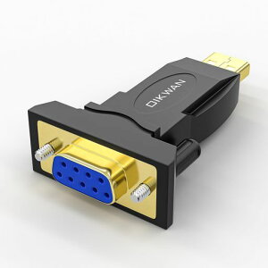 OIKWAN USB - RS232�V���A���A�_�v�^�[ FT232�AUSB - RS232 �����b�L DB9 �V���A�����X�R���o�[�^�[ Windows 10�A8.1�A8�A7�AVista�AXP�ALinux�AMac OS X 10.6�ȍ~�ɑΉ� �u���b�N