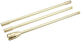 【野良道具製作所】ALL真鍮製火吹き棒「野良ブラスター」【ロングver.】3本継90cmゴールド