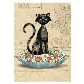 JISHSHAY ダイヤモンドアート キット 30x40cm ダイヤモンドアート 猫 人気 ビーズアート 初心者 手芸キット 5D ダイヤモンドアート 黒猫 絵画キット 手作りキット 壁の装飾 大人向け DIY 全面貼…