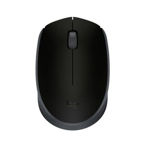 Logitech M170 2.4GHz ���C�����X 3�{�^�� ���w�X�N���[���}�E�X �i�mUSB���V�[�o�[�t�� (�u���b�N)