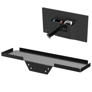 ACCURTEK VESA���[���b�N ���j�^�[�� ���[�z���_�[ 75/100mm VESA�Ή� W40xD11xH1.1cm �ω׏d2kg ���[�^�[�E�Q�[���@�E�d���^�b�v�EHDD�Ȃǎ��[ �u���b�N