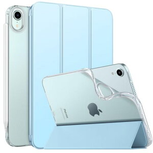 MoKoiPadMiniA17Pro�P�[�XiPadMini��7/6����P�[�X8.3�C���`2024/2021�ی�J�o�[�X�^���h�P�[�X�I�[�g�X���[�vPencil2/Pro�y�A�����O&�[�d�ɑΉ�����PU���U�[�_��TPU