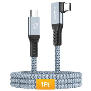 iDsonixUSB-C-USB-C�P�[�u�����p�^(30CM)�AThunderbolt4�Ή��A40Gbps�����f�[�^�]���A8K60Hz�r�f�I�o�́A100W�}���[�d�AMacBookAirPro�AiPad
