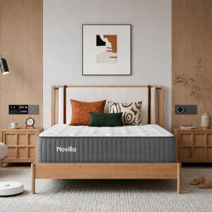 �y�z��zNovilla �}�b�g���X �_�u�� �d�� 20cm�� �Ɨ��R�C���}�b�g���X ���s�z�� �g�`�����x�E���^���t�H�[�� �̈����U �ʋC�P�� �ʋC�� �É�